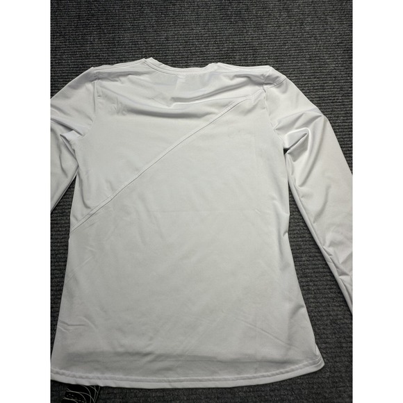 Inphorm Shirt‎ Womens Small White Long Sleeve Performance Athletic Top Tennis - Picture 14 of 15